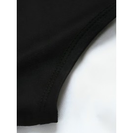 Women's Plus Size Beach Dress - A-Line Short Sleeveless Knee-Length Dress with Turquoise 