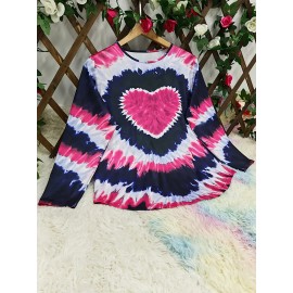 Women's Plus Size Bohemian Tie-Dye corset top - Turquoise green, black, and blue/teal longline shirt | H-Line Silhouette | Machine Washable Layering Blouse for Fall/Winter | Casual Everyday & Formal Outfits | Ideal Women's Gift with Round Neck & Vibrant Bohemian Print | Comfortable & Stylish for Layering or Solo Wear, Jersey Dress For Women Plus Size, Plus Size Tshirt Dress, Tshirt Dresses For Women, Tshirt Dress Women Plus Size, T Shirt Dresses For Women Plus Size