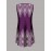 Women's Casual Sleeveless A-Line Dress - Purple & White Geometric Print, Stretchy Machine-Washable Fabric, Round Neck, Mid-Length Flared Skirt for Spring/Summer, Elegant Casual Style, Spring Fashion, Breathable Fabric, Summer Wardrobe