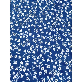 Women's Floral Print Casual Vacation Dress - Sleeveless Round Neck Mid-Length Flared Skirt, Relaxed Fit Machine-Washable All-Season Blue & White Dress for Beach Outings & Summer Strolls, Beach Dresses, Summer Fashion, Mediumstretch Fabric, Spring Outfit, Breathable Material, Spring Wardrobe