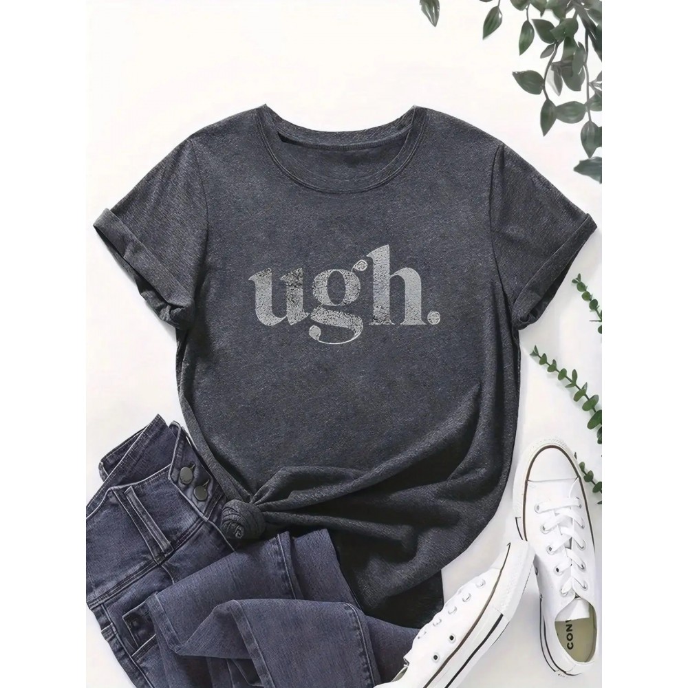 Women'S Casual Short Sleeve T-Shirt - 