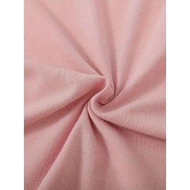 Women'S Pink Christmas Graphic T-Shirt - 