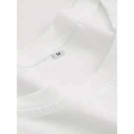 Women'S Long Sleeve T-Shirt - White Top with SALTY Graphic, Crew Neck Casual Everyday Shirt for Women, All-Season Everyday & Party Outfits - from Local Warehouse, Versatile Clothing, Playful Design, Quality Stitching, Stylish Blouse, Fashion Lovers