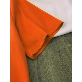 Fashion Creative Pattern Printed Women'S T-Shirt, Suitable for Spring And Summer Casual Women Short-Sleeved T-Shirt, Comfortable Fashion Elegant Women'S Round Neck Loose Women'S Blouse 100%